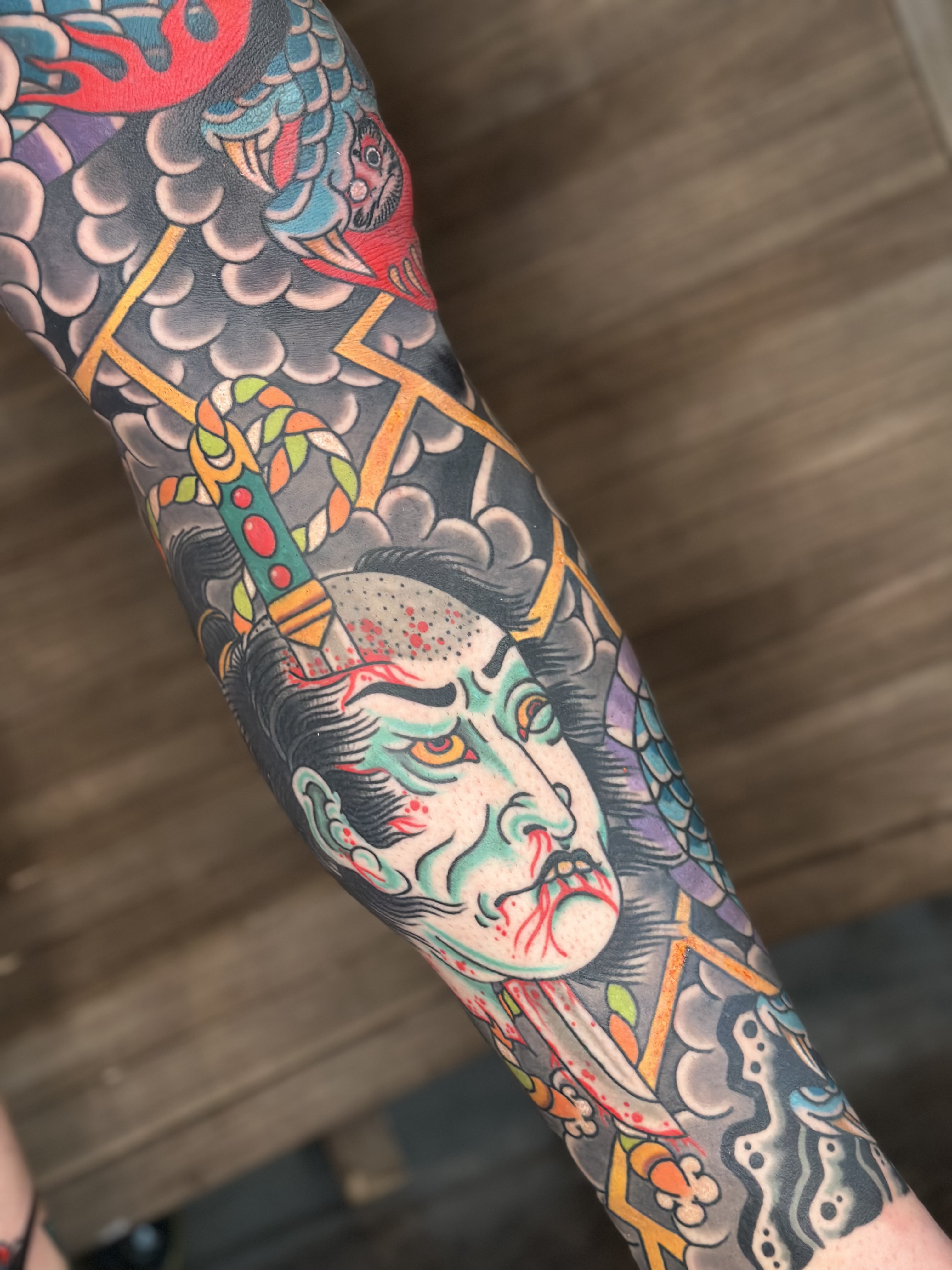 Tattoo by Joe Almquist